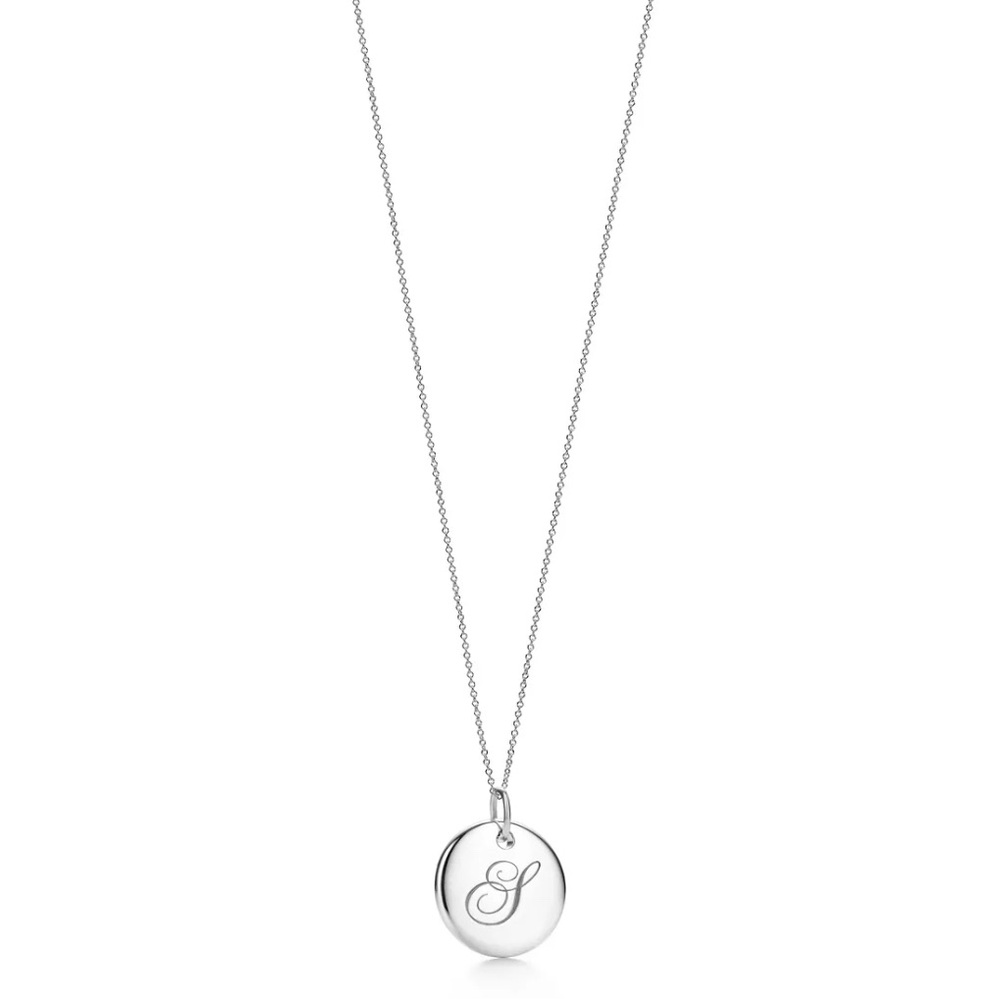 Tiffany & Co. Silver “S” Initial Pendant